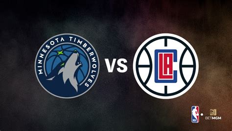 Timberwolves vs. Clippers Prediction, Props, Picks & Odds: .